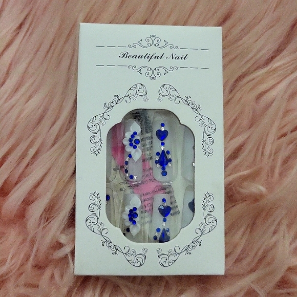 New Listing!! Brand BEAUTIFUL NAIL False Nails-XL - Picture 1 of 3